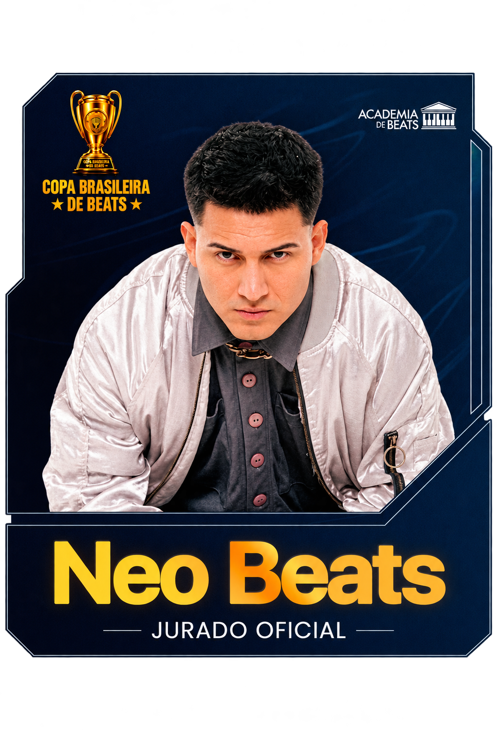 Neo Beats — jurado oficial da Copa Brasileira de Beats 2026