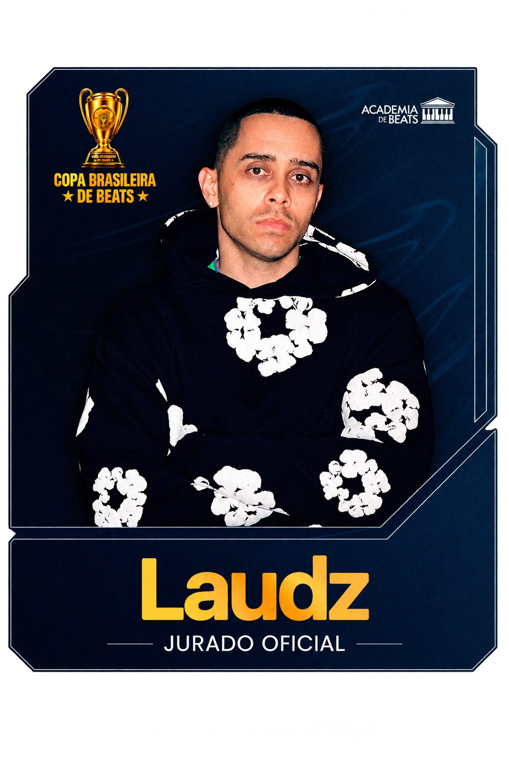 Laudz — jurado oficial da Copa Brasileira de Beats 2026