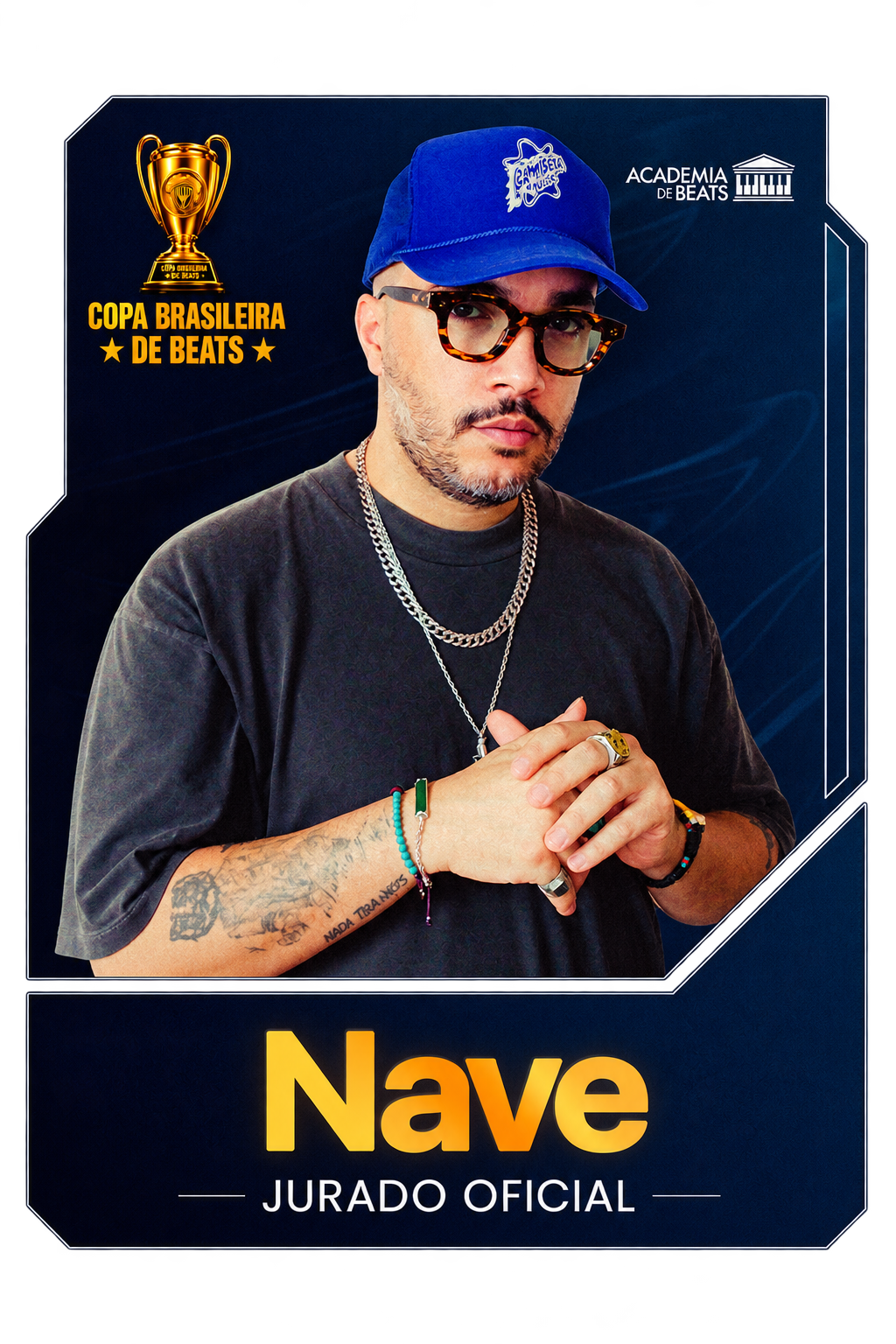 Nave — jurado oficial da Copa Brasileira de Beats 2026