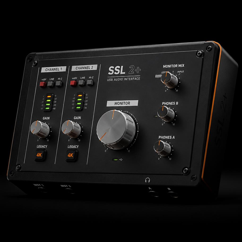 Interface de Áudio SSL 2+